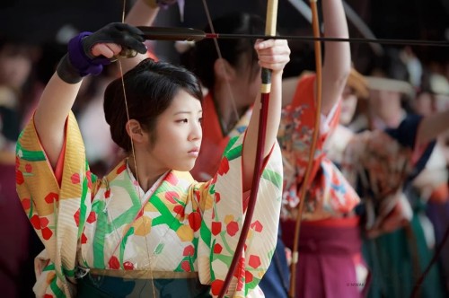 Lễ hội bắn cung ở đền Sanjusangen-do