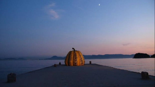 Đảo Naoshima trên Seto Inland Sea biết đến với các phòng trưng bày nghệ thuật