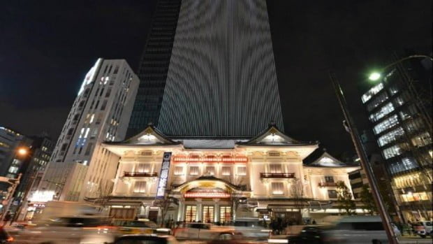 Nhà hát Kabuki-za ở Tokyo