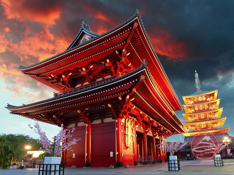 Đền cổ Asakusa Kannon - biểu tượng thiên liêng của Nhật bản - Du lịch Nhật  Bản A-Z
