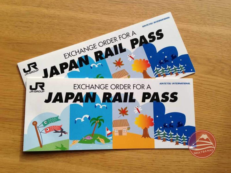 vé Japan Rail Pass