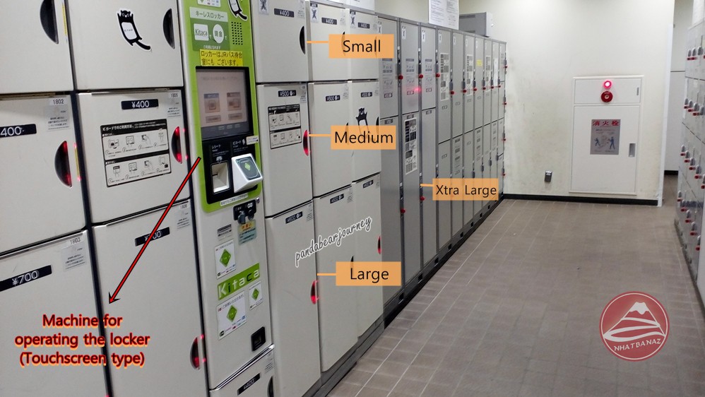 kích thước coin locker