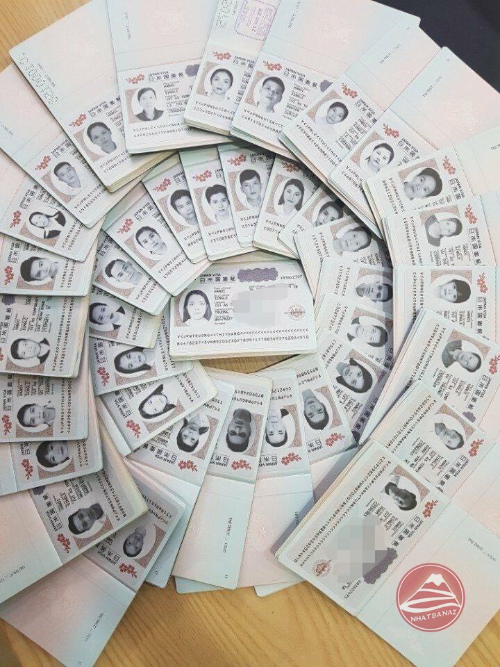 Visa đi Nhật được duyệt cho khách hàng NhatbanAZ