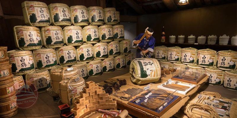 Bảo tàng rượu Sake Hakutsuru - Du lịch Nhật Bản A-Z