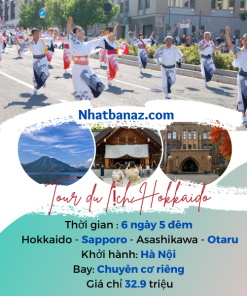 Tour du lịch Hokkaido 6N5Đ: Trải nghiệm văn hóa, bay thẳng chuyên cơ riêng