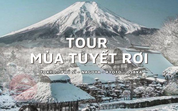 Tour du lịch Nhật Bản mùa tuyết rơi 6N5Đ