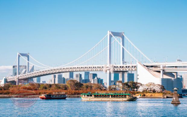 Vịnh Odaiba với kiến trúc hiện đại, điểm check-in siêu Hot