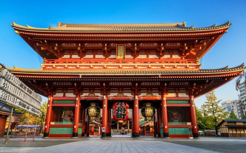 Chùa Asakusa Kannon - ngôi chùa cổ và linh thiêng nằm tại thủ đô Tokyo