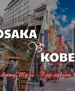 Tour Osaka - Kobe Cung đường mỹ vị
