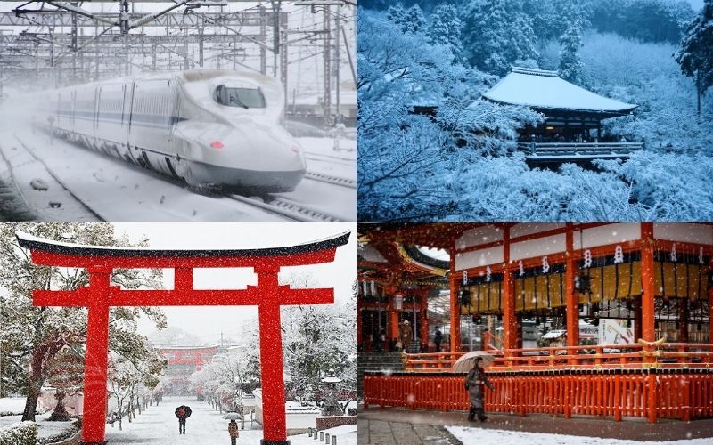 Tham quan các ngôi chùa/đền nổi tiếng tại vùng Kyoto Nhật Bản