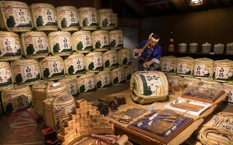 Trải nghiệm rượu Sake thơm ngon trong mùa đông tại Bảo tàng rượu Sake Hakutsuru