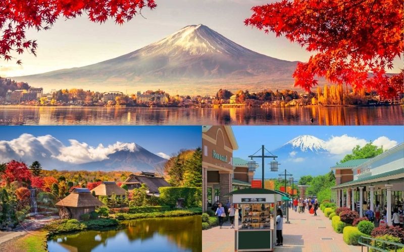 Khám phá vẻ đẹp núi Phú Sĩ, làng cổ Oshino Hakkai trong tour Nhật 5N4Đ