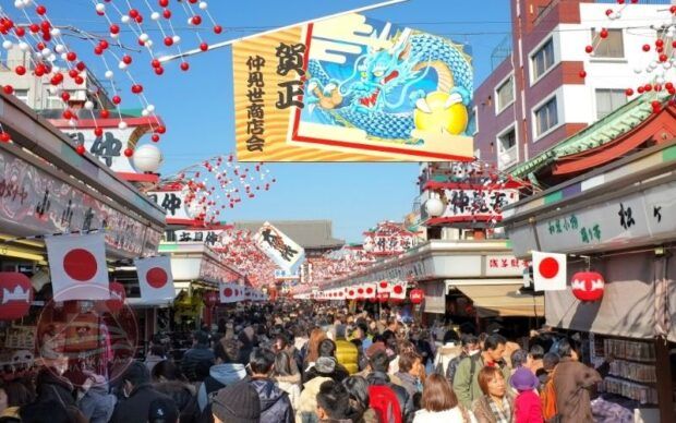 Asakusa Nakamise dori – Khu mua sắm mái vòm đậm chất Nhật