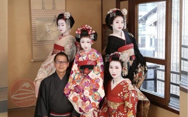 Thưởng thức show geisha trong tour du lịch Nhật Bản cùng NhatbanAZ