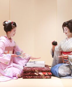 Maiko và Geisha biểu diễn trò chơi