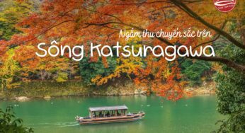 Trải nghiệm ngồi thuyền Hozugawa – Ngắm lá đỏ rực rỡ mùa thu Kyoto trên sông Katsuragawa