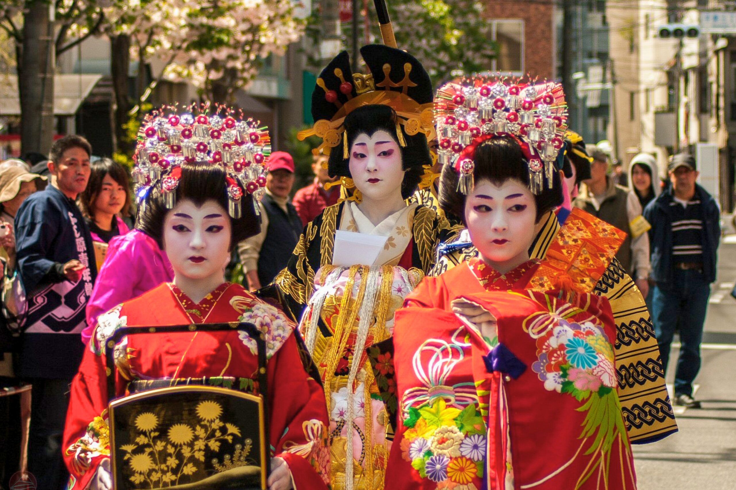 Xem show văn hóa Nhật (Oiran, Ninja)