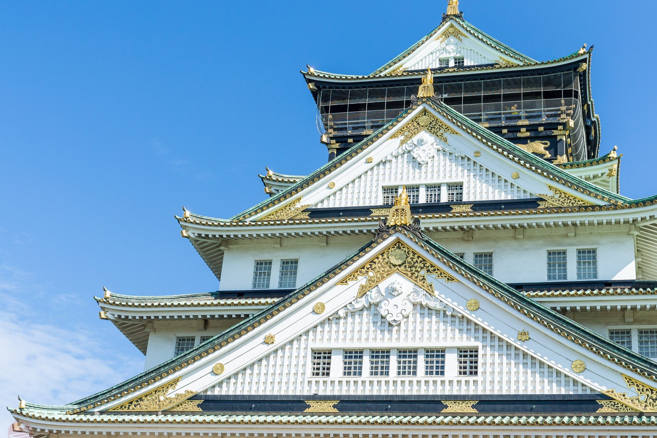 Osaka Castle được xây dựng khi nào