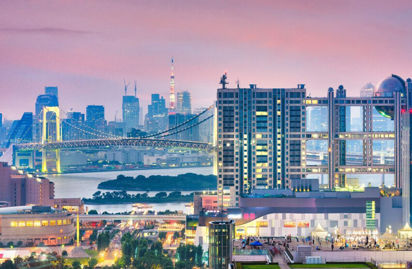 Vịnh đảo nhân tạo Odaiba
