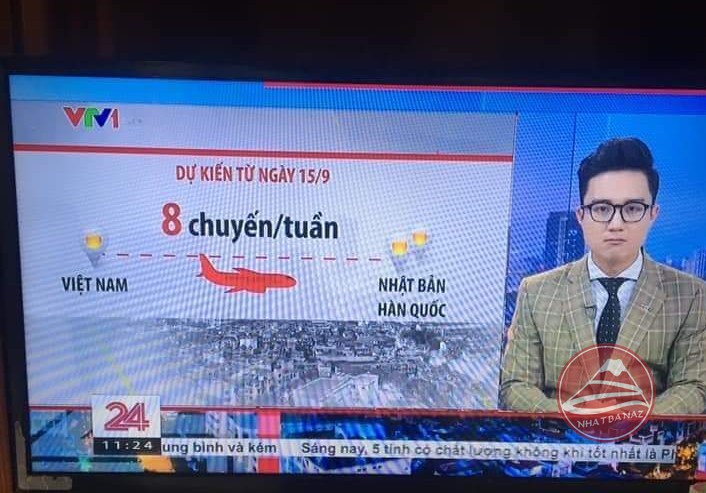 Đề xuất 8 chuyến bay đến Nhật Bản Và Hàn Quốc