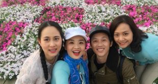 Hồng Ánh, Hoài Linh tại đất nước Nhật Bản xinh đẹp
