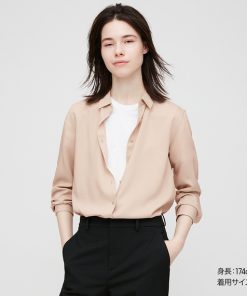 Sơ mi Rayon Uniqlo mẫu 2020