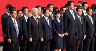 Chuyến bay của tổng bí thư Nguyễn Phú Trọng tới Nhật Bản năm 2015