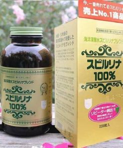 Tảo Xoắn Spirulina 2200 Viên Tem Đỏ
