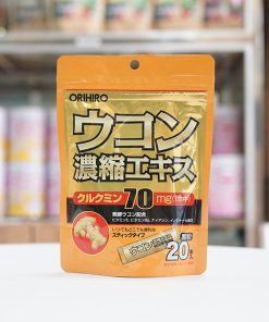 Bột Nghệ Giải Rượu Orihiro Nhật Bản 20 Gói