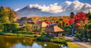 Làng cổ Oshino gần Phú sĩ