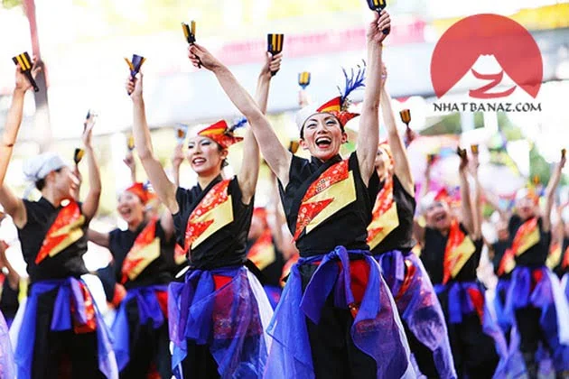 Lễ hội Yosakoi sắc màu ở Nhật Bản