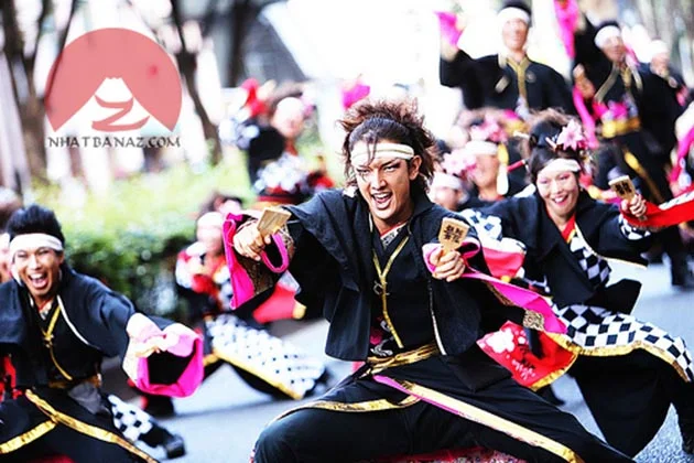 Lễ hội Yosakoi sắc màu ở Nhật Bản