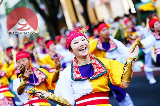 Lễ hội Yosakoi sắc màu ở Nhật Bản