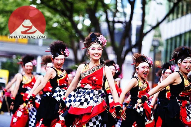 Lễ hội Yosakoi sắc màu ở Nhật Bản