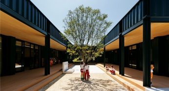 Nhà trẻ container ở Nhật bản: Độc, lạ, mà sang chảnh