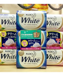 BÁNH XÀ PHÒNG TẮM KAO WHITE NHẬT BẢN 130g