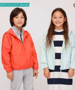 Áo gió trẻ em Uniqlo chống tia UV