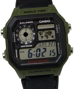 Đồng hồ Casio AE-1200WHB-3B dây dù